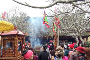 Lễ hội được tổ chức tại đền Tô Hiến Thành